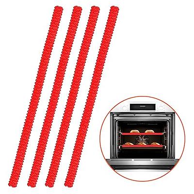 SDTC Tech 4-pack Silicone Oven Rack Shields 14 Inch Heat Resistant Guard  Protectors for Oven Rack Protect Against Burns and Scars (Red) - Yahoo  Shopping