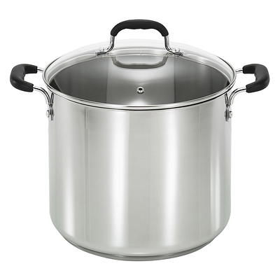 LEUGWAKN Stainless Steel Stock pot-8 Quart pot-Stockpots with Lid-Soup  Pot-Induction Pot-Cookware Pot-Cooking Pot-Crock Pot