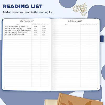 Clever Fox Reading Journal – Guided Book Review Log with Reading Tracker –  Gift Book Accessories for Reading Lover – Book Tracking Journal for Kids &  Adults – A5 Size, 5.8”x8.3” (Blue) - Yahoo Shopping