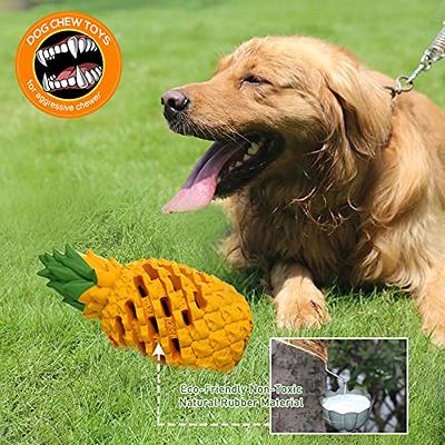 Babezdog Interactive Dog Toys - Squeaky Dog Toys for Aggressive Chewers,  Natural Rubber Dog Teething Toys, Durable Puppy Dog Chew Toys Large Dog  Toys