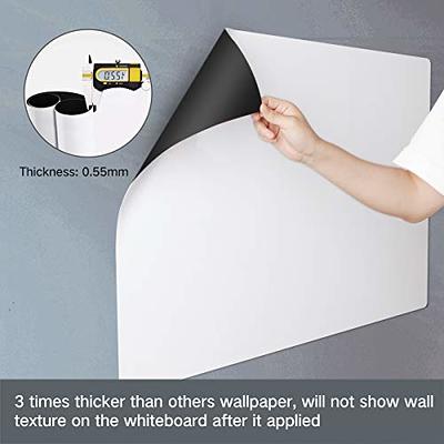 Buy Magnetic Dry Erase Whiteboard Paper, 17.71 by 39.37 Chalkboard  Contact Paper Self-Adhesive Waterproof Children Kids Christmas Gift Online  at desertcartINDIA