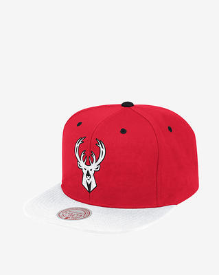 Mitchell & Ness Milwaukee Bucks Hat, Cap Snapback 21229391 Purple (One Size)