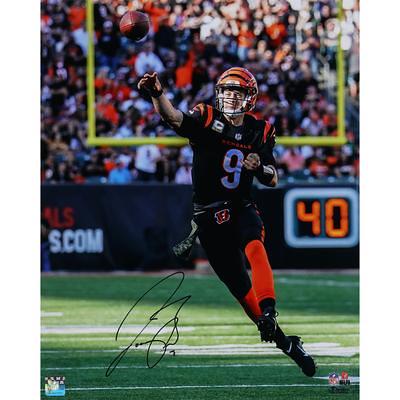 Joe Burrow Cincinnati Bengals Autographed 11 x 14 White Jersey