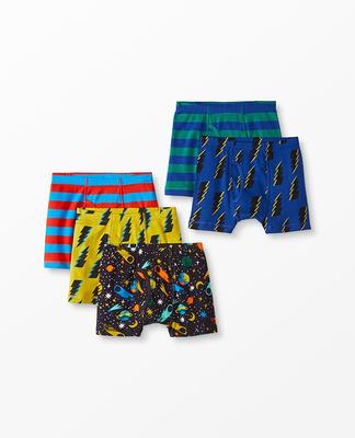 Boys' Bolts & Stripe Multi Boxer Pack Briefs - Size Big Kids L by Hanna  Andersson - Yahoo Shopping