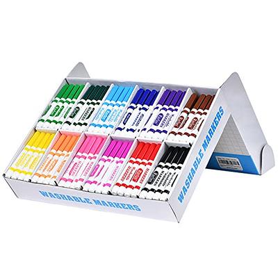 Rarlan Washable Markers Bulk, Markers for Kids, Bulk pack, 12 Colors, 240  Count - Yahoo Shopping