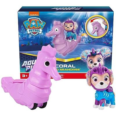 PAW Patrol, Aqua Pups Chase and Shark Action Figures for Kids Ages 3 and up  