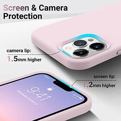 elago iPhone 14 Pro Max Case, Liquid Silicone Case, Full Body Protective Cover, Shockproof, Slim Phone Case, Anti-Scratch, 6.7 inch (White)