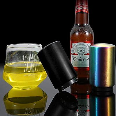 2-Pack Beer Bottle Openers,Water Bottle Opener Twist Off Caps