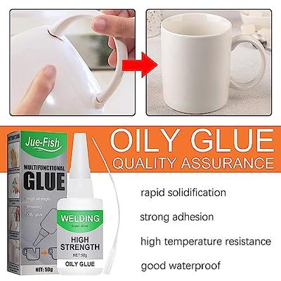 1.5 Gram x 50 Vial Convenient Super Glue, Weglau All Purpose Adhesive,Super  Glue Bulk,Instant bonding for bonding Glass, Leather, Metal, Wood