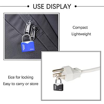 Small Metal Padlock Mini Tiny Box Luggage/Suitcase Craft Lock Key