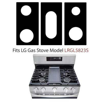 StoveGuard USA-Made, Custom Designed & Precision Cut Stove Cover for Gas  Stove Top, 5-Burner Lite GE Gas Range Stove Top Cover