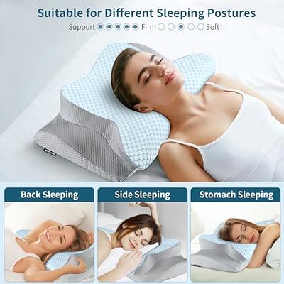 Heart Shape Smoothspine Alignment Pillow Relieve Hip Pain Sciatica Leg Knee  Foam Support Pillows For Side Sleepers Memory Foam