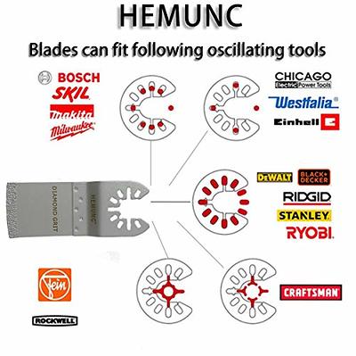 Diamond V Cut Oscillating Multi Tool Blades Disc Milwaukee Dremel