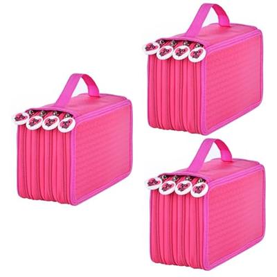 Colored Pencil Case- 200 Slots Pencil Holder Pen Bag Large