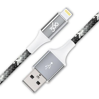 Insignia™ 8ft 240W USB-C to USB-C Charge-and-Sync Braided Cable