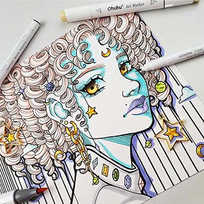 Snagshout  Fineliner Micro Pens Black Markers: Ink Art Pens for Artists  Manga Outlining Sketching Drawing Coloring Doodling Journaling Writing  Illustration Comic Book- Waterproof Multiliner Marker Pen Set of 9