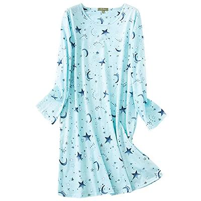Zando Nightgowns for Women Cotton Night Gown for Ladies Cartoon