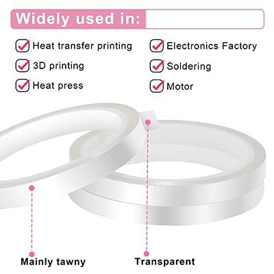 Heat Resistant Gloves and 3 10mm X33M 108Ft Heat Press Tape, Heat