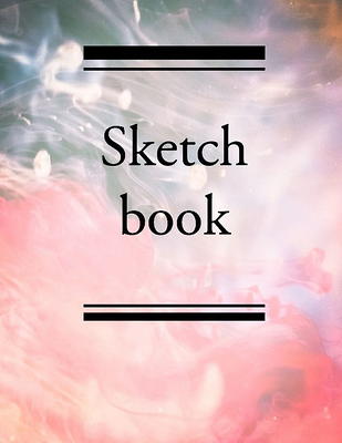 Sketchbook: Tortoiseshell Cat Pink Sketch Book 8.5 x 11 Blank