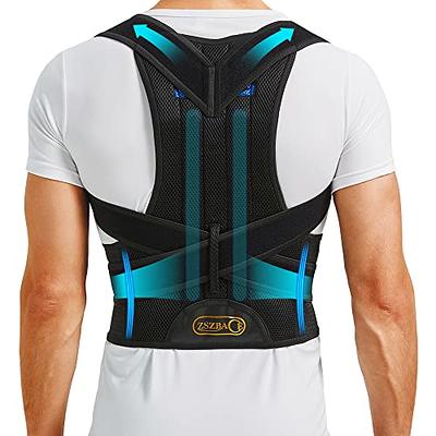  TMISHION Shoulder Support Belt Strap, Back Support Belts for  Men and Women Back and Shoulders Pain Relief, Posture Corrector Improve Bad  Posture Hunchback : Health & Household