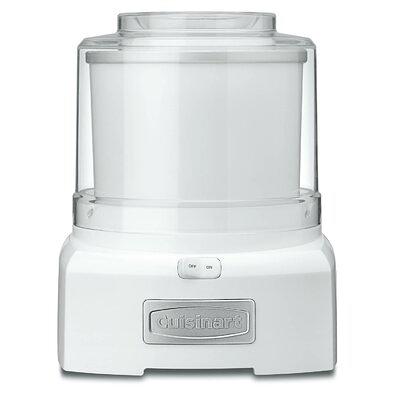 Dash My Pint Ice Cream Maker Aqua and White With Mixing Spoon