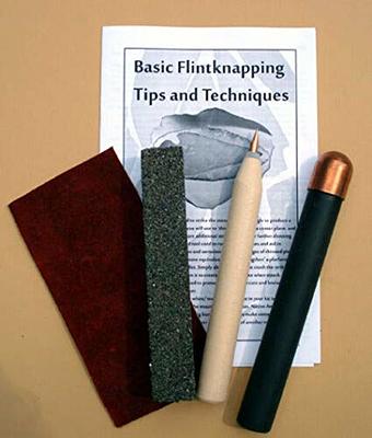 Mini Flint Knapping Kit - Flintknapping tools, flint knapping