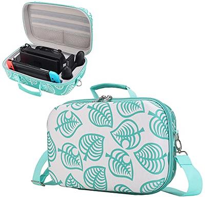 Carrying Storage Case for Nintendo Switch/For Switch OLED Model (2021),New  Leaf Crossing Hard Shell Travel Storage Bag Fits Complete Switch System  Console,Pro Controller with 24 Games Cards Slots - Yahoo Shopping