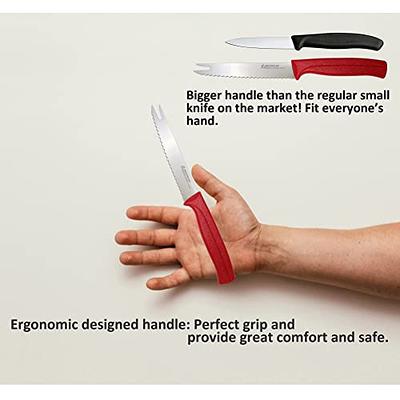 OXO Good Grips Utility Knife : comfort grip handle