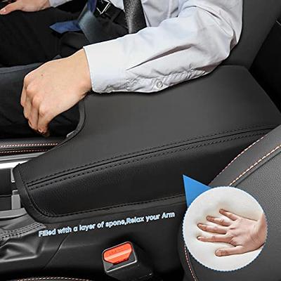 INTGET Car Center Console Armrest Cover for 2021 2022 2023 Subaru Crosstrek  2018 2019 2020/Impreza Accessories 2017-2023 Leather Arm Rest Box Lid  Middle Console Cover Seat Protector (Black Stitches) - Yahoo Shopping