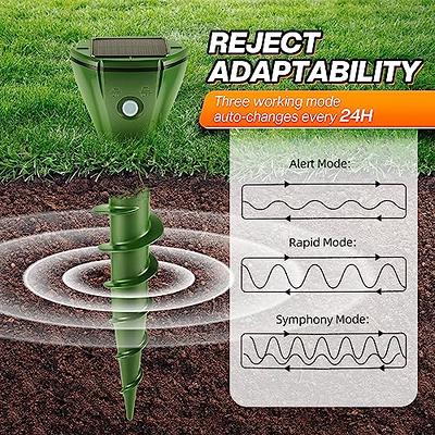 Mole Trap Half Round Metal Mole Killer Reusable Ground Squirrel Trap Heavy  Duty Gopher Rat Vole Traps Tactical Traps (4 Packs)