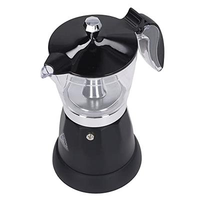 LAOION Cuban Coffee Maker, 6 Cup Electric Espresso Coffee Maker, 300ml  Portable Cafeteras Electricas Modernas, Electric Moka Pot with Detachable  Base & Overheat Protection, Coffee Gift for Home Travel - Yahoo Shopping