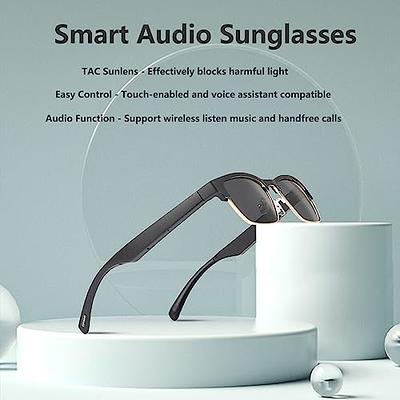 Meagtlva Bluetooth Glasses for Men, Smart Glasses, Bluetooth