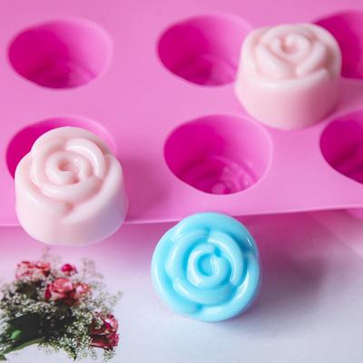 Silicone Rose Molds Set Of 15 Cavities For Mousse Cake Chocolate