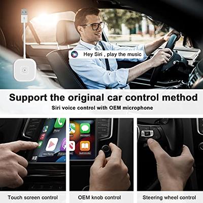 [2023 Newest] Wireless CarPlay Adapter/Dongle for Factory Wired CarPlay  Cars, Plug & Play Auto Connect No Delay Online Update for Cars Year  2016-2023
