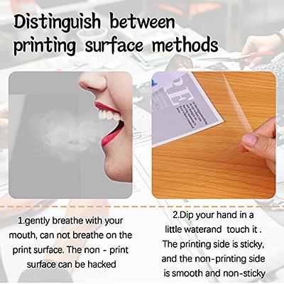 Ohp Clear Printable Transparency Film 8.5 x 11 Inches for Overhead  Projectors, for Laser Printers - 40 Sheets - Yahoo Shopping