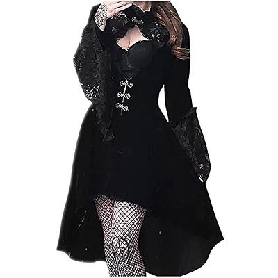 Maleficent Witch Dark Fairy 3 Piece Gothic Skirt Corset and Chemise Co –  Reminisce