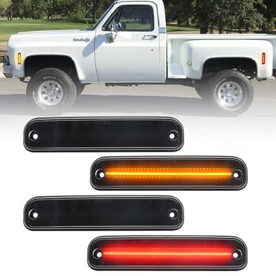 Sidaqi LED Trailer Marker Lights White 24V Surface Mount Front