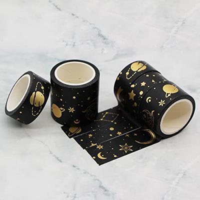 50 Rolls Washi Tape Set Gold Foil Galaxy Washi Tape For DIY Crafts