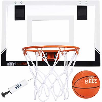 JAPER BEES Indoor Mini Basketball Hoop Over The Door & Wall Mount
