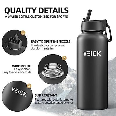 Coldest Sports Water Bottle - (Loop Lid) Leak Proof, Vacuum Insulated  Stainless Steel, Double Walled, Thermo Mug, Metal Canteen