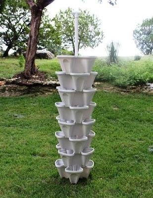 good quality stack flower pot vertical
