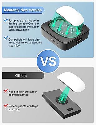 Mouse Jiggler, Mouse Mover With Timer, On/off Switch, Breathing Light For  Prevent Computer Laptop Screen Sleep