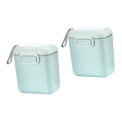 2Packs Portable Milk Powder Container with Spoon Snack Travel Outdoor for  Travel