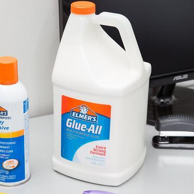 Elmer's Glue-All Multi-Purpose Liquid Glue, Extra Strong, Great for Making  Slime, 1 Gallon, 1 Count