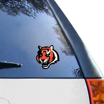 Cincinnati Bengals 8 x 8 Perfect Cut White Decal