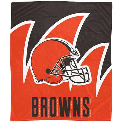 Cleveland Browns 50'' x 60'' Plush Raschel Throw