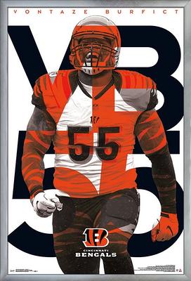 Trends International Cincinnati Bengals-Helmet Premium Wall Poster, 22.375 x 34