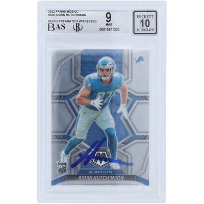 Trevor Lawrence Jacksonville Jaguars Autographed 2021 Panini Mosaic #301 Beckett Fanatics Witnessed Authenticated 10 Rookie Card