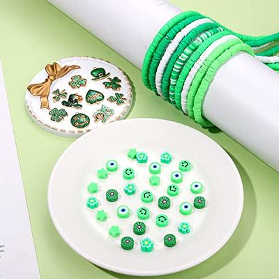 6pcs Shamrock Charms, jewelry making, earring charms, St. Patrick’s charms,  earring making, charms for earrings, jewelry charms
