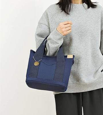 MINGRI Tote Bag for Women,Large Canvas Tote Bag with Pockets,Everything Tote  Bag with Compartments Canvas Crossbody Tote Bag Shoulder Bag for  School,Large Satchel Multi Pocket Tote Bag,Blue - Yahoo Shopping